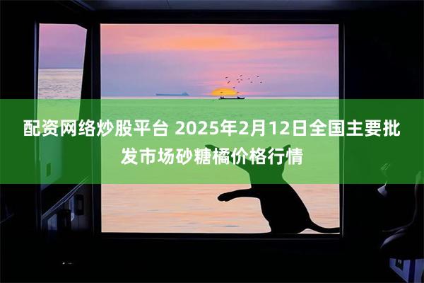 配资网络炒股平台 2025年2月12日全国主要批发市场砂糖橘价格行情