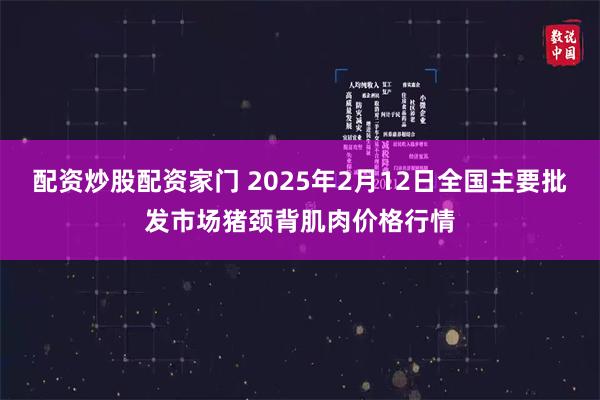 配资炒股配资家门 2025年2月12日全国主要批发市场猪颈背肌肉价格行情