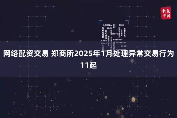 网络配资交易 郑商所2025年1月处理异常交易行为11起